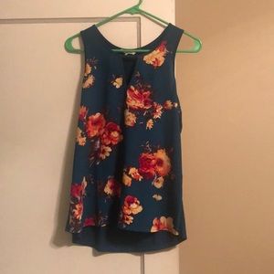 Fall Floral Tank